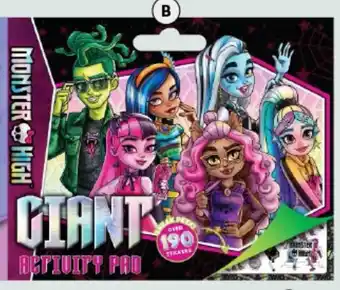 BIG W Monster High: Giant Activity Pad offer