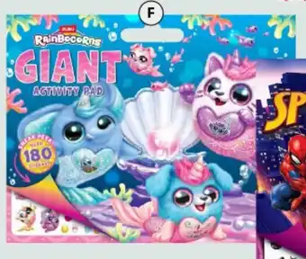 BIG W Rainbocorns: Giant Activity Pad offer