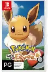 BIG W Pokemon Let's Go Eevee offer