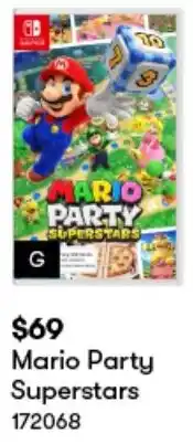 BIG W Mario Party Superstars offer