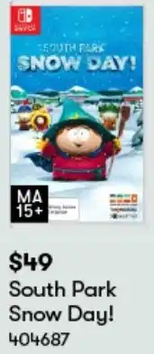 South Park Snow Day!