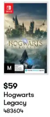 BIG W Hogwarts Legacy offer