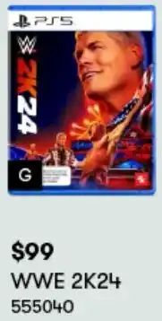 BIG W WWE 2K24 offer