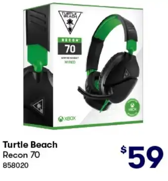 BIG W Turtle Beach Recon 70 offer