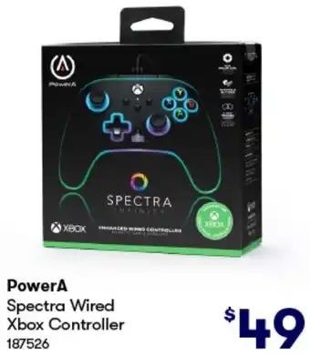 BIG W PowerA Spectra Wired Xbox Controller offer