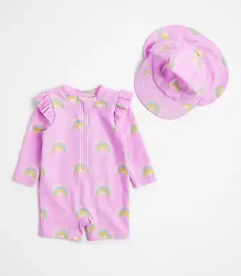 Target Baby Rainbow 2 Piece Swim Set offer