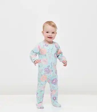 Target Baby Organic Cotton Print Zip Coverall offer