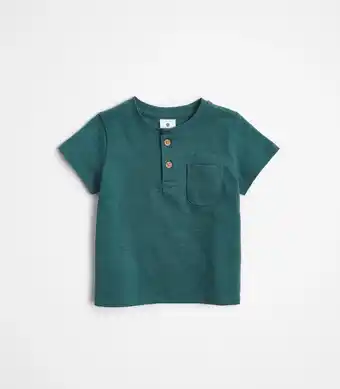 Target Baby Organic Cotton Henley T-shirt offer