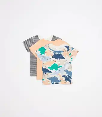 Target Baby Organic Cotton Print T-shirts 3 Pack offer