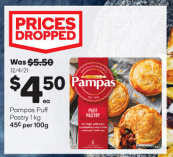 Pampas Puff Pastry 1kg