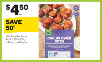 Woolworths Woolworths Party Packs 200-360g offer