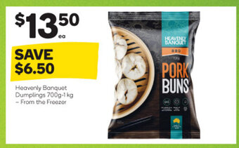 Woolworths Heavenly Banquet Dumplings 700g - 1kg offer