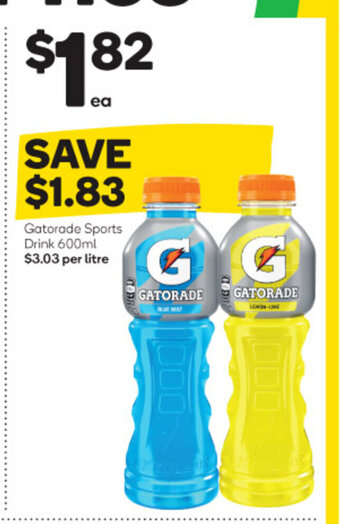 Gatorade Sports Drink 600ml