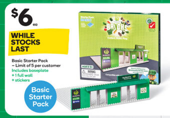 Woolworths Basic Starter Pack offer