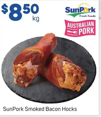 Foodland SunPork Smoked Bacon Hocks offer