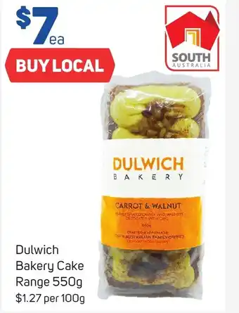 Foodland Dulwich Bakery Cake Range 550g offer