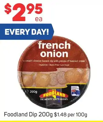Foodland Foodland Dip 200g offer