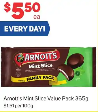 Foodland Arnott's Mint Slice Value Pack 365g offer