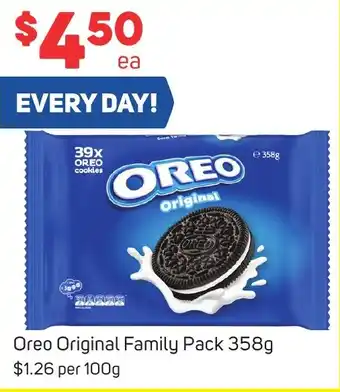 Foodland Oreo Original Family Pack 358g offer