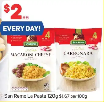 Foodland San Remo La Pasta 120g offer