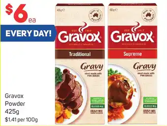 Foodland Gravox Powder 425g offer