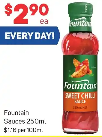 Foodland Fountain Sauces 250ml offer