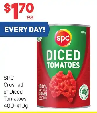 Foodland SPC Crushed or Diced Tomatoes 400-410g offer
