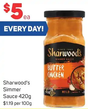 Foodland Sharwood's Simmer Sauce 420g offer