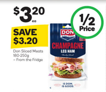 Woolworths Don Sliced Meats 180-250g offer