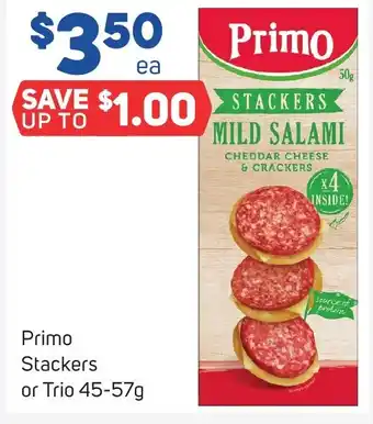 Primo Stackers or Trio 45-57g