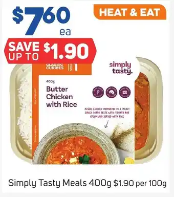 Foodland Simply Tasty Meals 400g offer