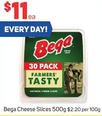 Foodland Bega Cheese Slices 500g offer