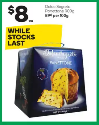Dolce Segreto Panettone 900g