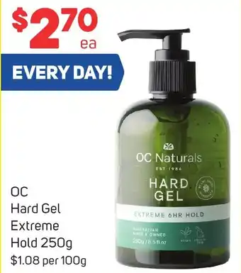Foodland OC Hard Gel Extreme Hold 250g offer