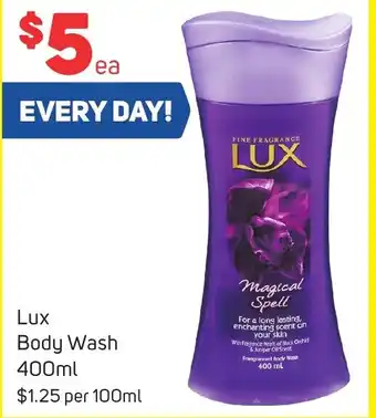 Foodland Lux Body Wash 400ml offer