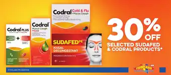 Foodland Codral PLUS offer