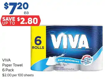 Foodland Paper Towel 6 Pack offer