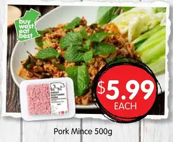Spudshed Pork Mince 500g offer