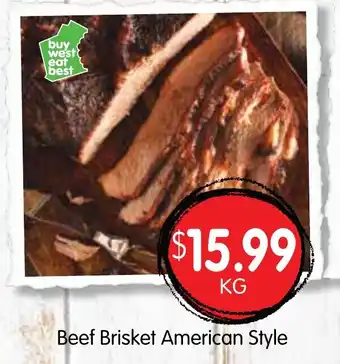 Spudshed Beef Brisket American Style offer