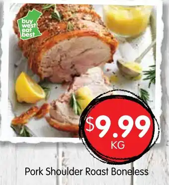 Spudshed Pork Shoulder Roast Boneless offer