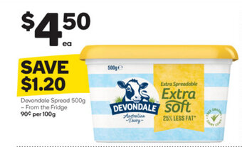 Woolworths Devondale Spread 500g offer
