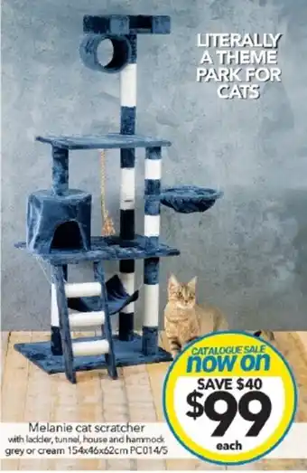 Cheap as Chips Melanie cat scratcher offer