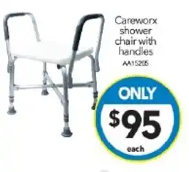 Cheap as Chips Careworx shower chair with handles offer