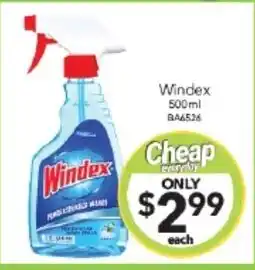Cheap as Chips Windex 500ml offer