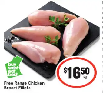 IGA Free Range Chicken Breast Fillets offer