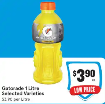 IGA Gatorade 1 Litre Selected Varieties offer