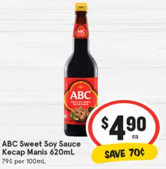 ABC Sweet Soy Sauce Kecap Manis 620mL