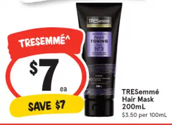 IGA TRESemmé Hair Mask 200mL offer