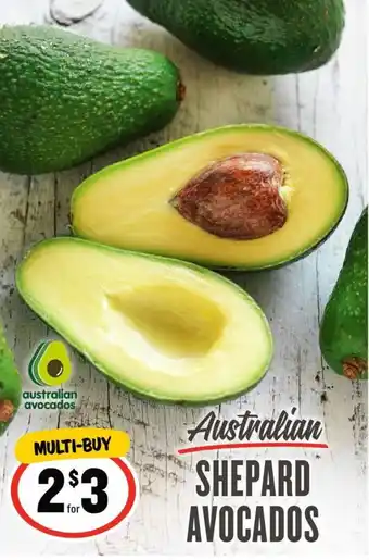 IGA SHEPARD AVOCADOS offer
