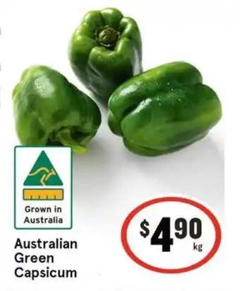 IGA Australian Green Capsicum offer